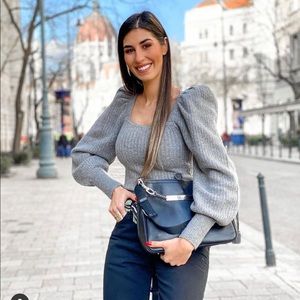 Zara Wool Blend Knit Sweater